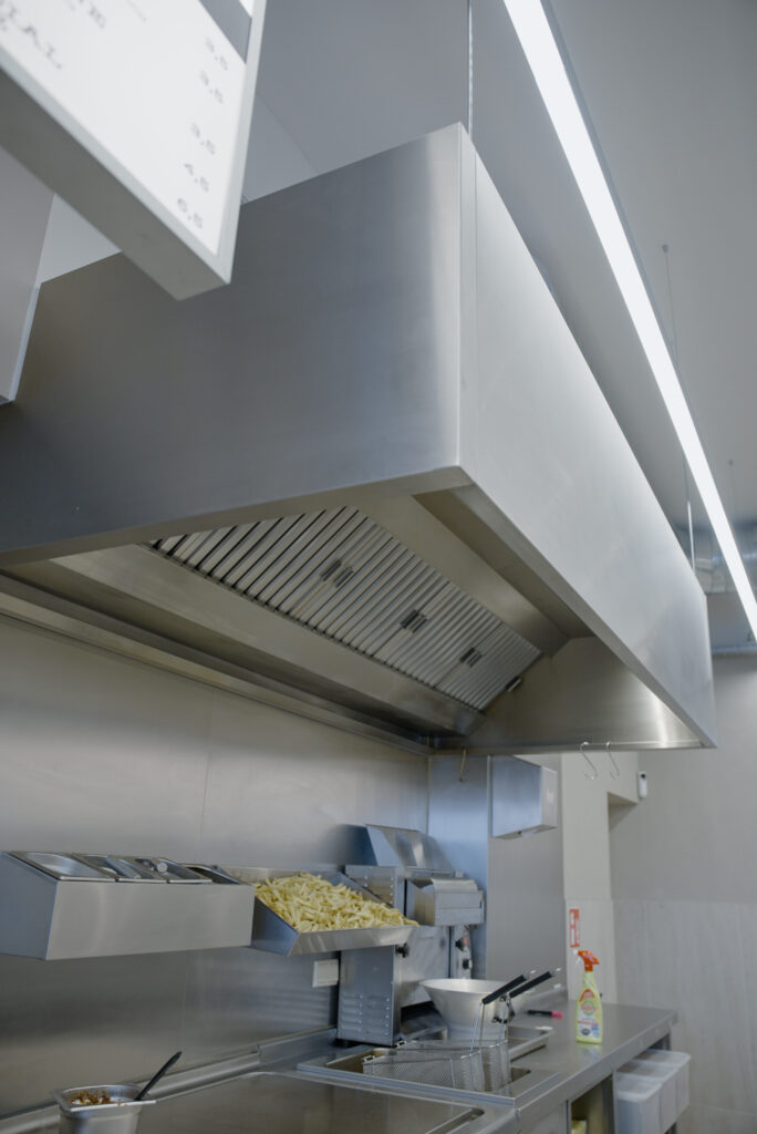afzuigkap horeca zaak